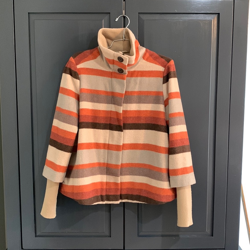 Prana Lily wool blend striped jack